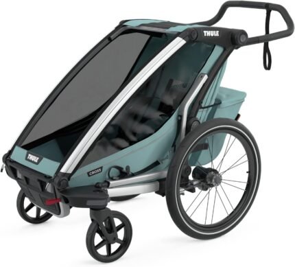 Thule Chariot Cross 1 - Remorque Vélo pour 1 Enfants - alaska