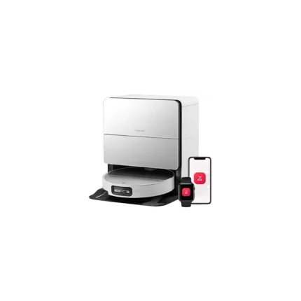 Robot Aspirateur Laveur ROBOROCK Saros 10 blanc