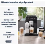 Expresso Broyeur DELONGHI ECAM450.65.G Eletta Explore Grise – Image 2