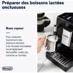 Expresso Broyeur DELONGHI FEB4435.B Rivelia Noire – Image 3