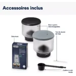 Expresso Broyeur DELONGHI FEB4435.B Rivelia Noire – Image 2