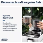 Expresso Broyeur DELONGHI FEB4455.W Rivelia Latte Blanche – Image 6