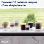 Expresso Broyeur DELONGHI FEB4455.W Rivelia Latte Blanche – Image 10