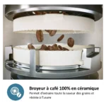 Expresso Broyeur PHILIPS EP1220/00 Noir Mat série 1200 – Image 6