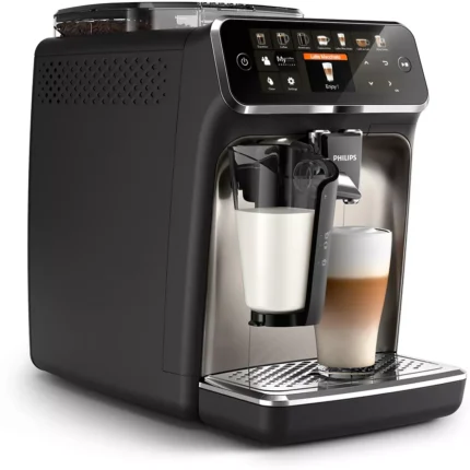 Expresso Broyeur PHILIPS LatteGo EP5447/90 Chrome