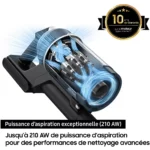 Aspirateur balai SAMSUNG Jet 85 Pro VS20C85G7TB – Image 13