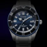 Montre Citizen Promaster Marine Fujitsubo Super Titanium automatique cadran bleu bracelet titane 41 mm – Image 6