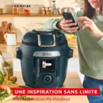 Cookeo Infinity, 17 modes de cuisson, Sans pale de mélange, Bleu Trust – Image 2