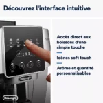 Expresso Broyeur DELONGHI FEB22.82.SB Magnifica Start Argent – Image 4