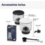 Expresso Broyeur DELONGHI FEB4435.W Rivelia Blanche – Image 2