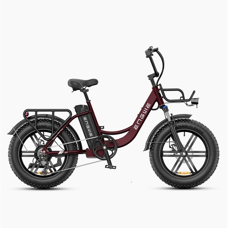 Fat-Bike-Electrique-Engwe-L20-Boost-2-compressed.jpg Fat Bike Électrique Engwe L20 Boost Autonomie 126km - Capteur de Couple - Bouton Boost