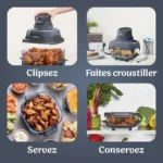 Friteuse sans huile NINJA CRISPi 4-in-1 Gris Cyber Space FN101EUGY – Image 4