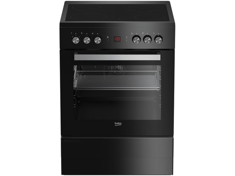 G_733805_A.jpg Cuisinière vitrocéramique BEKO BEKO FSM6730BCS Multifonction Catalyse 60 cm – Image 1