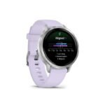 Montre Garmin Venu 4 bracelet cuir