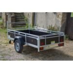 Kerenzo Bois 254 x 128 simple essieu PTAC 500 kg