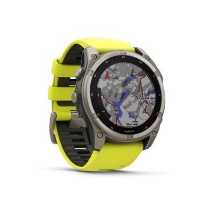 Montre Garmin Fenix 8 Solar Sapphire Titane 45 mm