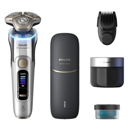Philips Rasoir i9000 Prestige Ultra électrique 100 % étanche avec SkinIQ Pro