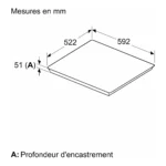 Plaque induction BOSCH PIX63SHC1F Serenity FlexInduction – Image 3