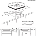 Plaque vitrocéramique AEG HRB64471XB – Image 3
