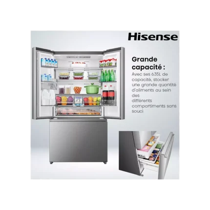Réfrigérateur multi portes HISENSE RF815N4SWSE