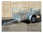 Remorque 200x100 cm aluminium simple essieu – Image 5