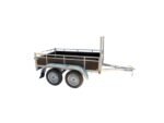 Remorque 225x132 cm double essieux