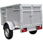 BW Trailers Remorque 3 chiens gris – Image 3