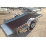 Remorque plateau MECANOREM - RPMS 455 F - PTAC : 750 Kg - 1 essieu freiné - 250 x 150 cm – Image 5