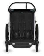 Remorque velo thule pour 2 Enfants - Chariot Cross 2 Double - dark slate – Image 4