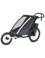 Remorque thule velo pour 1 Enfant - Chariot Cross 2 Single - dark slate