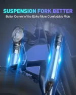 Vélo électrique Ridstar E26 Pro à double moteur 2000 W 48 V 23 Ah – Image 4