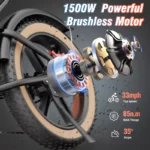 Vélo électrique Ridstar Q20 1500 W – Image 5