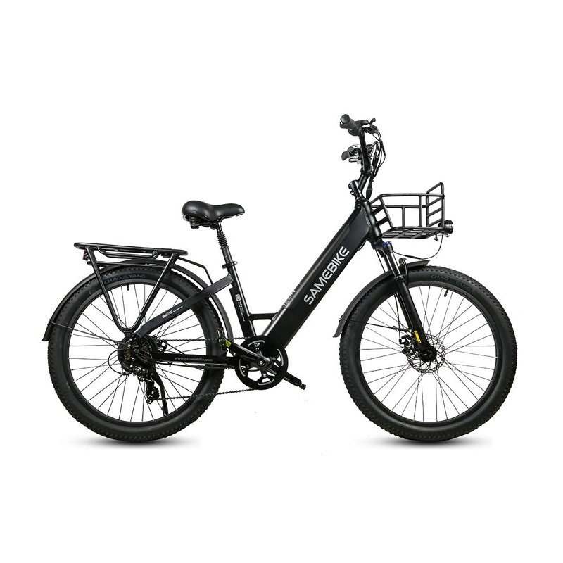 Velo-electrique-Urbain-SAMEBIKE-RS-A01-Plus.jpg Vélo électrique Urbain SAMEBIKE RS-A01 Plus 750W Moteur – Image 1