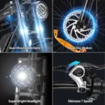 Vélo électrique YVY K20 Lite 1000W gros pneu – Image 7