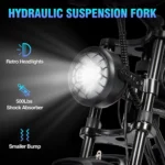 Vélo électrique YVY K20 Lite 1000W gros pneu – Image 4