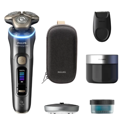 Philips i9000 Prestige Ultra Rasoir électrique 100 % étanche avec SkinIQ Pro