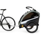 Remorque burley pour Vélo - D'Lite X Single pour 1 Enfant - sage green/charcoal – Image 6