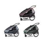 Poussette velo remorque Kid Vaaya 2 Croozer pour deux enfants – Image 10