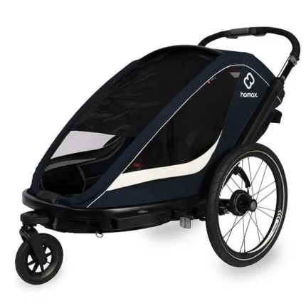 Remorque pour vélo​ Hamax 2 Enfants - Breeze - noir