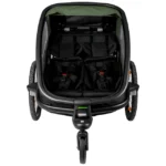 Remorque velo pour enfant​ Hamax Outback One navy white – Image 2