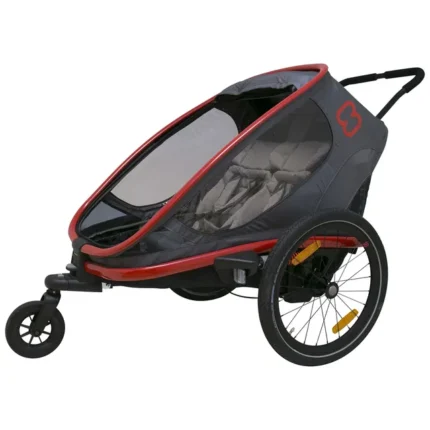 Remorque velo pour enfant​ Hamax Outback One navy white