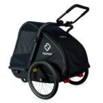 Remorque chien vélo Hamax ​ - Pluto Large - bleu marine/noir – Image 7