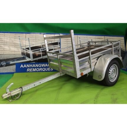 Remorque 150x100 cm aluminium simple essieu