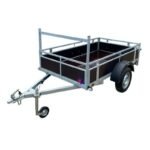 Remorque 300x132 cm simple essieu