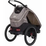 Vélo remorque XLC MONO S Enfants - gris/beige/anthracite – Image 9