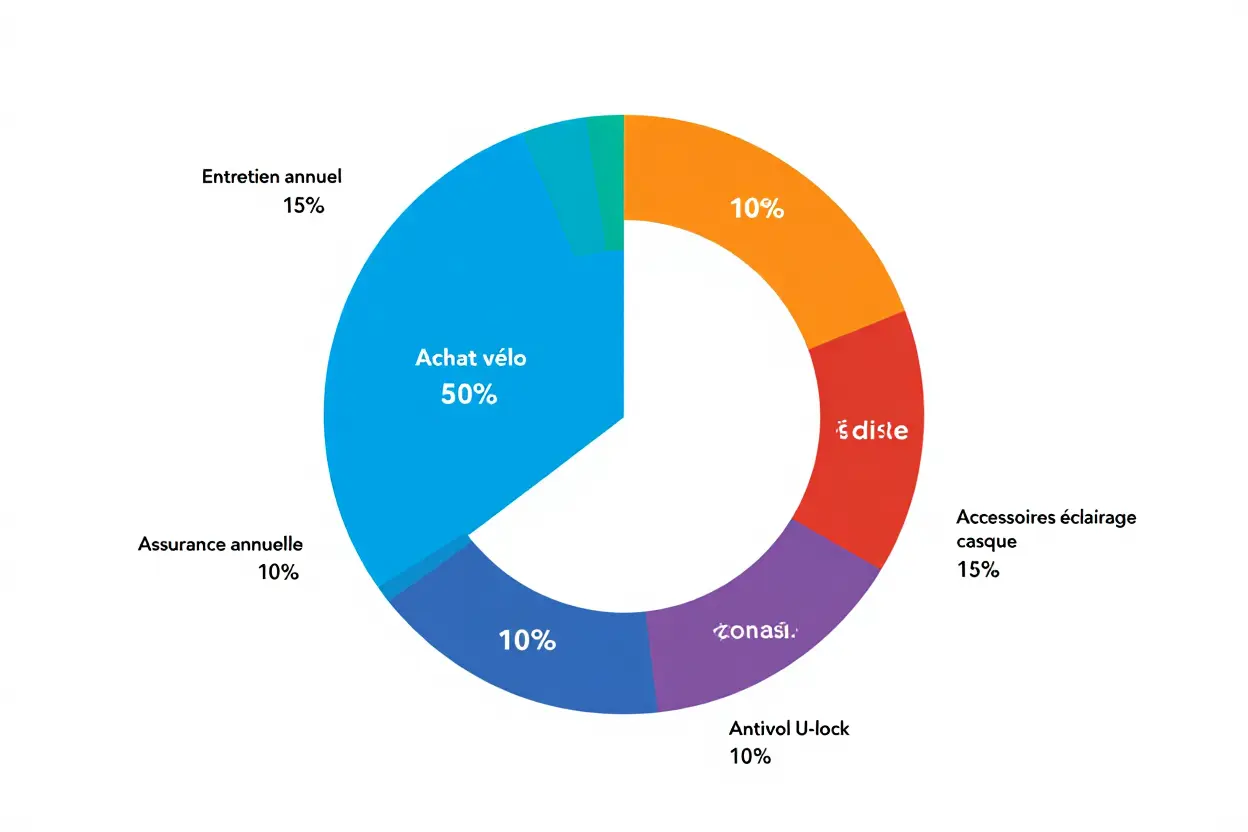 Budget vélo urbain complet