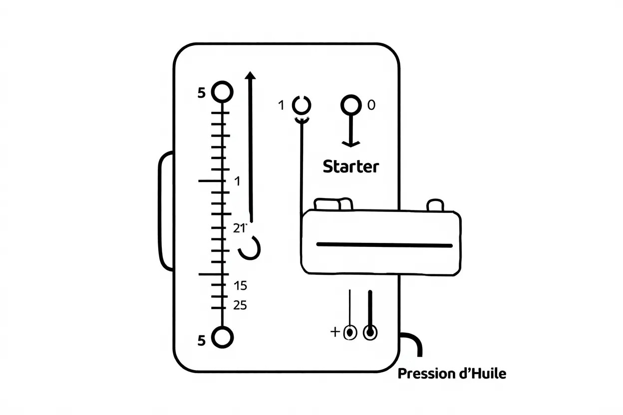 Réglages principaux du motoculteur